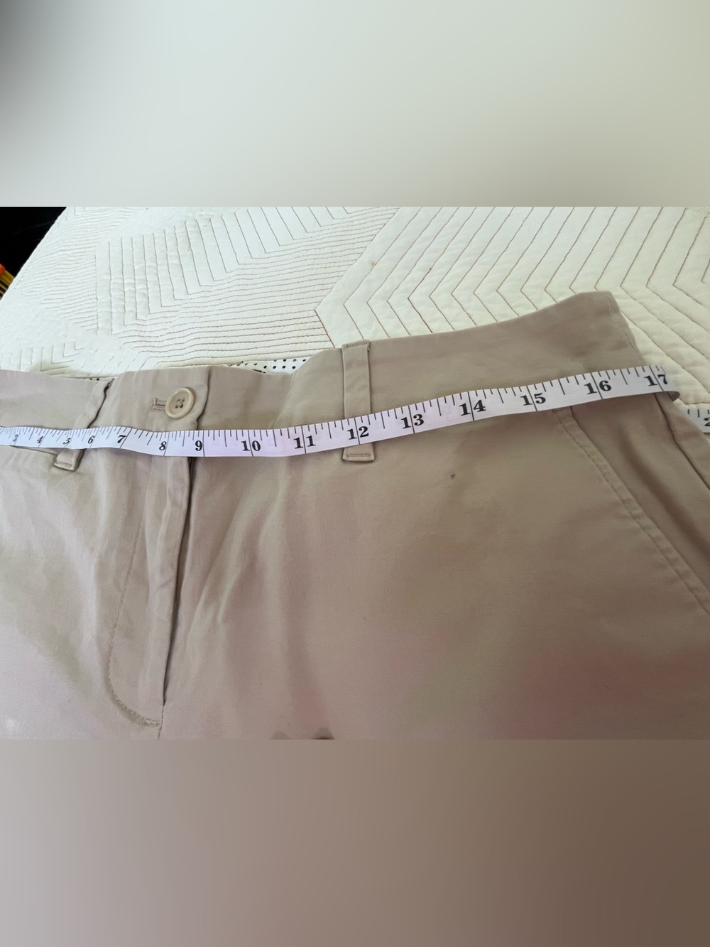 Talbots Light Beige 13" Perfect Shorts - Picture 6 of 9